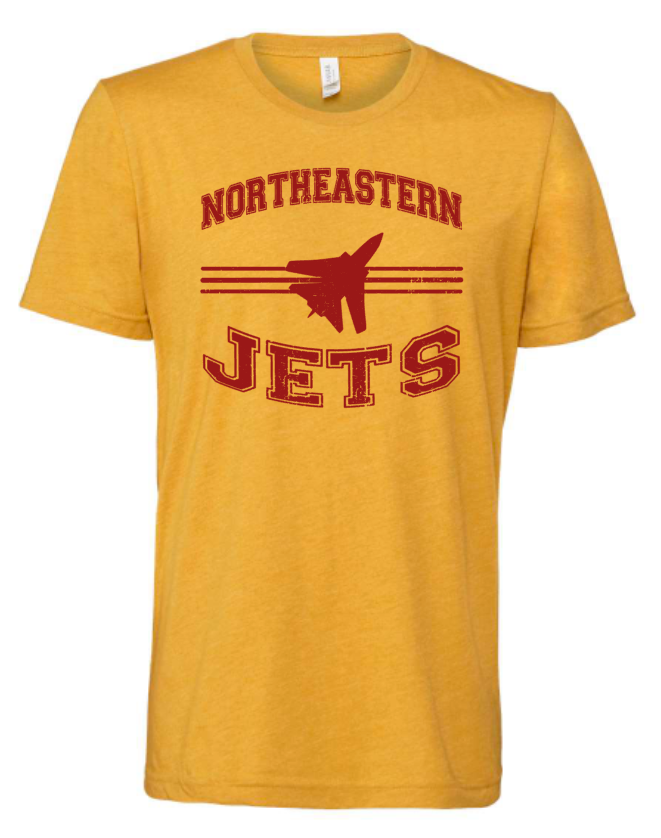 Vintage Cardinal & Gold Jets