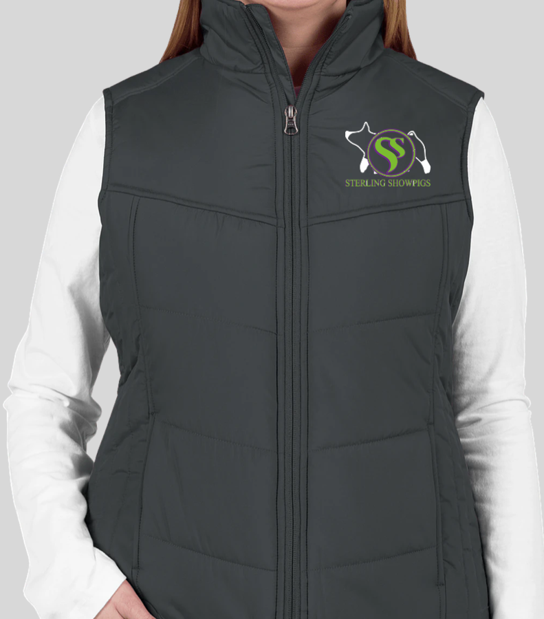 Sterling Showpigs Puffy Vest