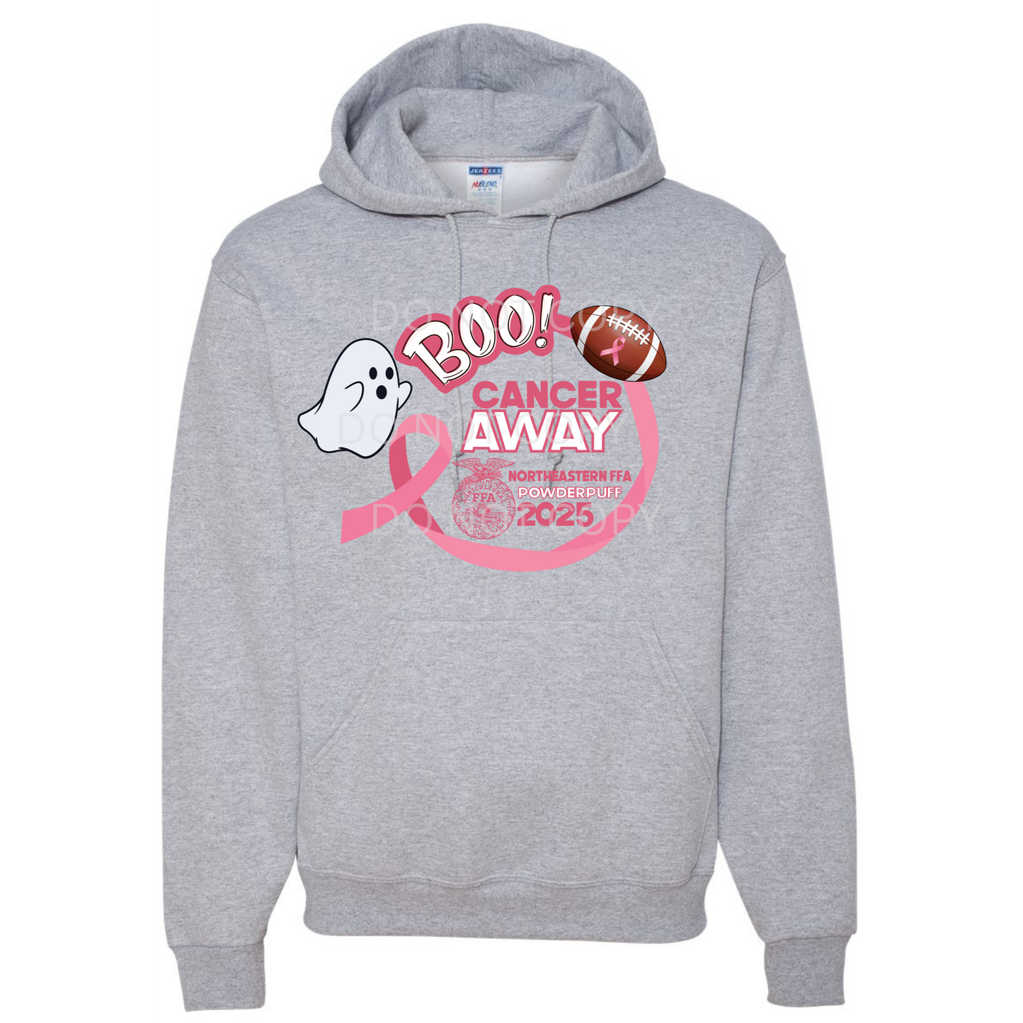 Boo Cancer Away Hoodie