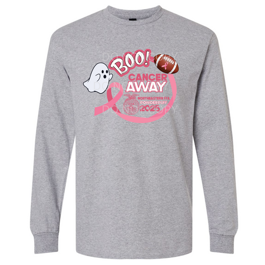 Boo Cancer Away Long Sleeve