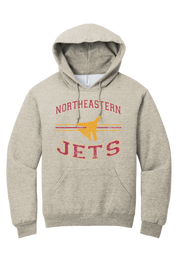 Vintage Look Hoodie-Northeastern