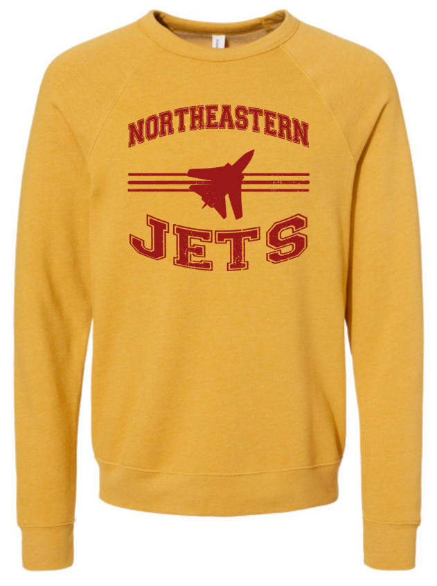 Vintage Cardinal & Gold Jets