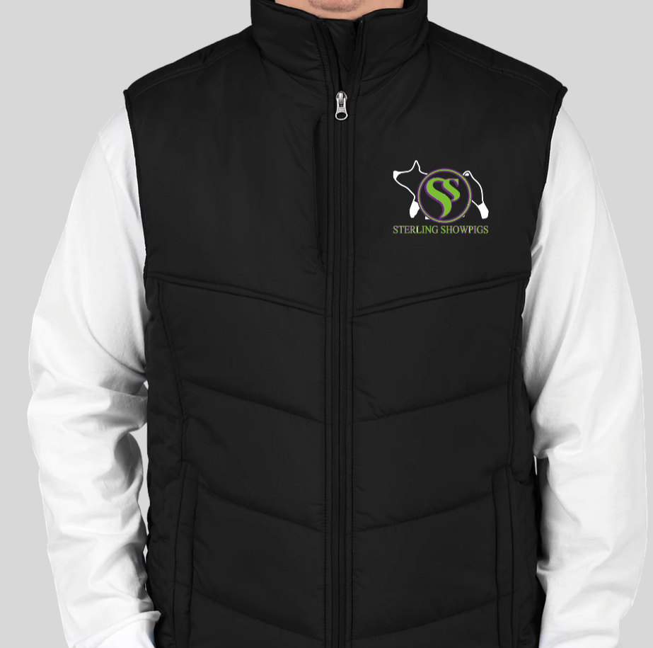 Sterling Showpigs Puffy Vest
