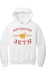 Vintage Look Hoodie-Northeastern